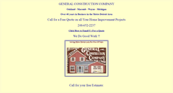 Desktop Screenshot of generalconstco.com